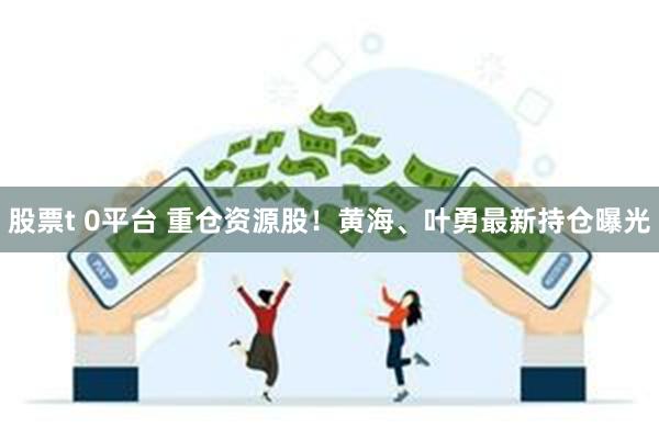 股票t 0平台 重仓资源股！黄海、叶勇最新持仓曝光