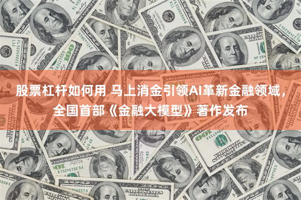 股票杠杆如何用 马上消金引领AI革新金融领域，全国首部《金融大模型》著作发布