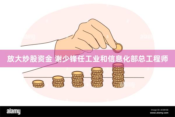 放大炒股资金 谢少锋任工业和信息化部总工程师